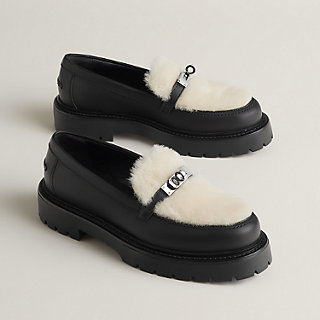 HERMES モカシン(アイコン)ブラック モカシン 《アイコン》 - ブラック | Hermès - エルメス-公式サイト